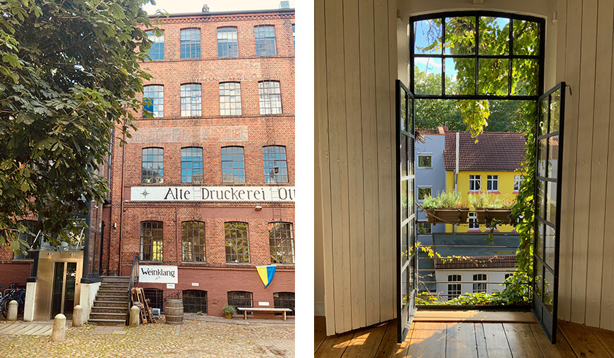 Yöga Hamburg Eingang