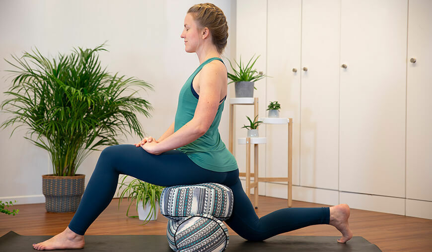 Yin Yoga Drache Variante 1