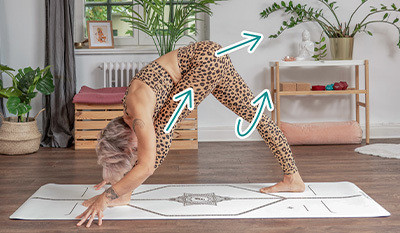 Pyramide Parsvottanasana