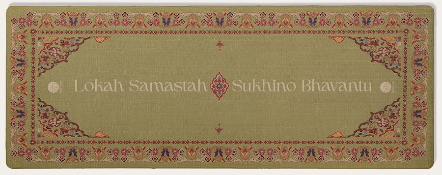 Hamsa Yogamat Lokah Classic – rutschfeste Yogamatte aus Bio-Jute und Naturkautschuk