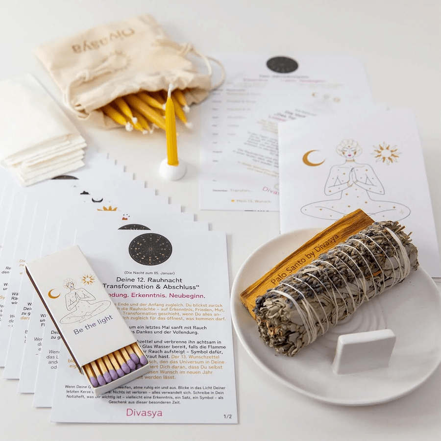 Rauhnächte-Set von Divasya – im YogaEasy Shop erhältlich