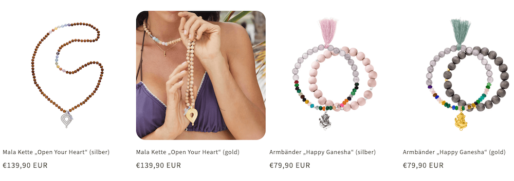 Yoga-Geschenkideen: Malas