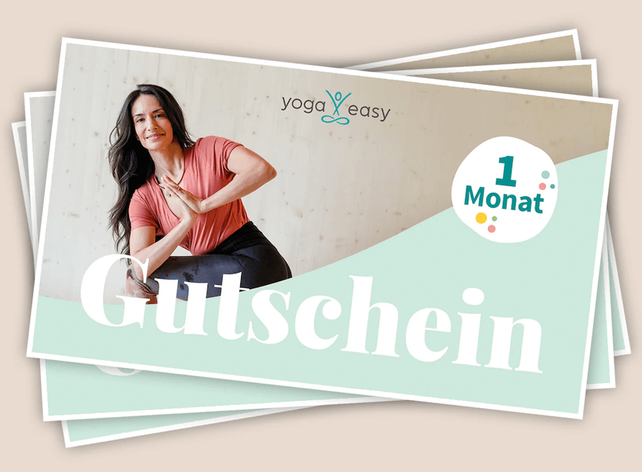 Schenke Yoga mit einem Gutschein von YogaEasy!