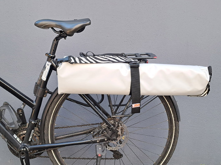 Praktische Yogamatten-Radtasche