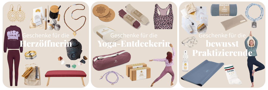 Geschenkefinder im YogaEasy-Shop