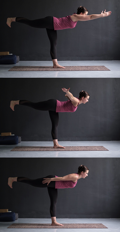 virabhadrasana varianten arme