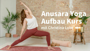 Yoga-Programm Anusara-Yoga-Aufbaukurs mit Christina Lobe