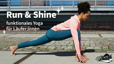 Yoga-Programm Run & Shine – Funktionales Yoga für Läufer:innen