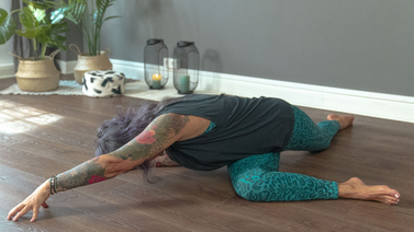 Quick fix Faszienyoga für die Hüfte