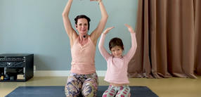 Der Hase im Mond: Kinderyoga für kleinere Kinder