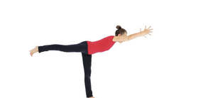 virabhadrasana III (Krieger III)