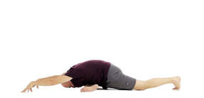 eka pada rajakapotasana I (Taube I)