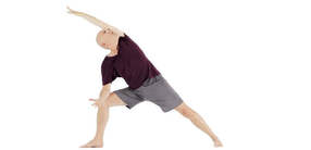 parsvakonasana Variante (gestreckter seitlicher Winkel - Detail)